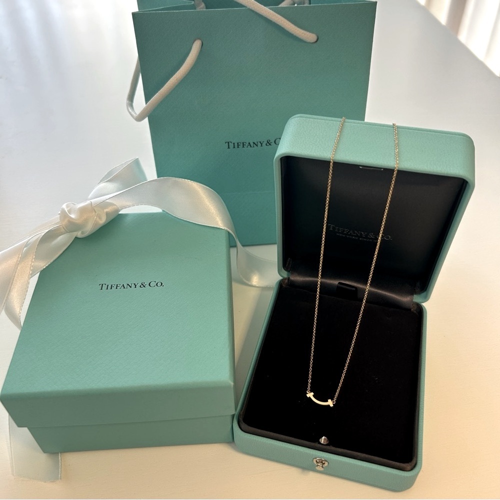 Authentic Tiffany & Co. Gold Pendant Necklace